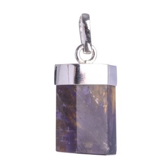 Cacoxenite Polished 925 Sterling Silver Pendant 10x15/20mm, Brazil (1pc) NETT