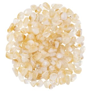 Citrine Heat Treated B Grade XSmall Tumblestone 10-15mm, Brazil (250g) NETT