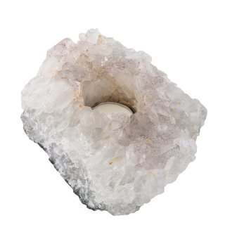 Amethyst Third Grade Tealight Holder, Brazil (1pc) 