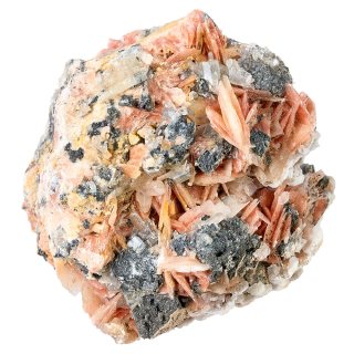 Cerrusite/Baryte/Galena Specimen, Medium, in gift box (1pc) NETT
