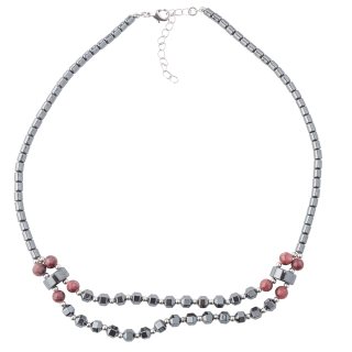 Hematine Layered Necklace 18" Design 29 (1pc) 