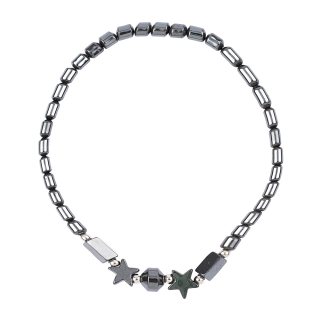 Hematine Bracelet Design 10, Star Beads (1pc) NETT