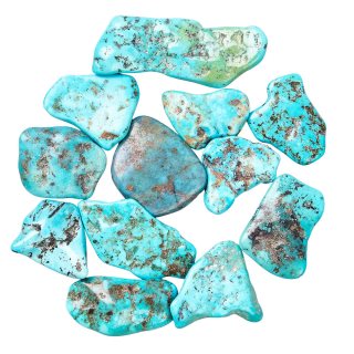 Wavy Turquoise (Mexican) (by the gram)