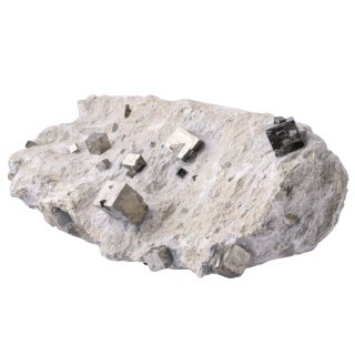 Pyrite Cubes in Matrix 9-10" approx, Spain (1pc) 