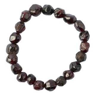 Garnet Small Tumblestone Bracelet (1pc)