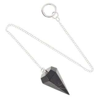 Shungite Pendulum, 18/20mm x 35mm (1pc)