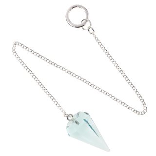 Blue Obsidian Pendulum, (man made) (1pc)