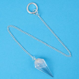 Rock Crystal Pendulum (A Grade) 15mm x 30/35mm (1pc)