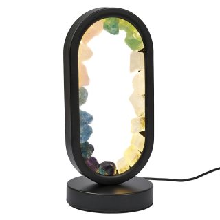 Mixed Crystal Oval USB Desk Lamp (1pc) NFD