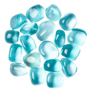 Blue Obsidian (man made) Medium Tumblestones, 20-30mm (250g)