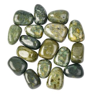 Porphyry/Chinese Writing Stone Medium Tumblestones, 20-30mm (250g)