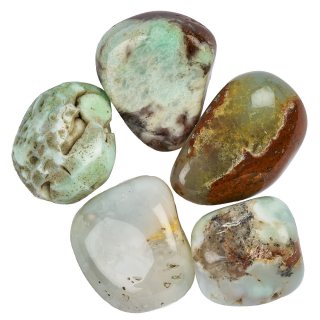 Chrysoprase Medium Tumblestones, 20-30mm (100g)