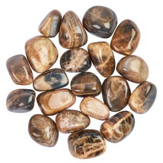 Shadow Feldspar Medium Tumblestones, 20-30mm (250g) 