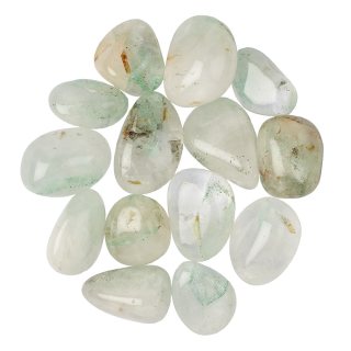 Green Phantom Quartz Medium Tumblestones, 20-30mm, (100g) 