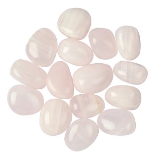Pink Calcite Medium Tumblestones, 20-30mm (250g) 