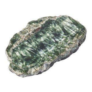 Medium Seraphinite Natural Edge Slab (1pc) NFD