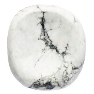 Howlite Freeform Worry Stone (1pc)