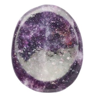 Lepidolite Africa Freeform Worry Stone (1pc)