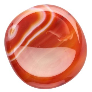 Carnelian Freeform Worry Stone (1pc)