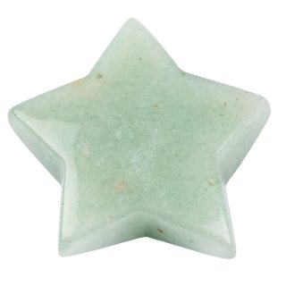 Green Aventurine Star, 8mm x 28/30mm (1pc)