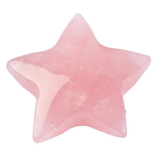 Rose Quartz Star, 8mm x 28/30mm (1pc)