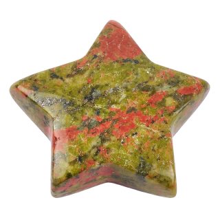 Unakite Star 8mm x 28/30mm (1pc)