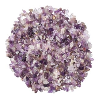 Polished Amethyst chips, 3/8mm (100g)
