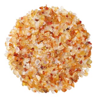 Polished Carnelian chips, 3/8mm (100g)