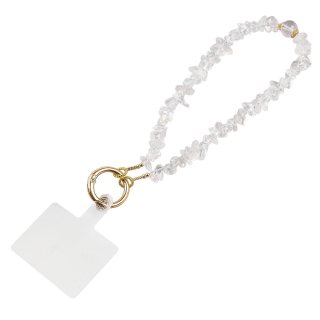 Quartz Crystal Phone Charm (1pc)