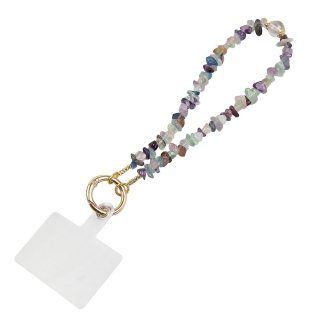 Rainbow Fluorite Phone Charm (1pc)