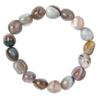 Botswana Agate Tumblestone Bracelet (1pc)