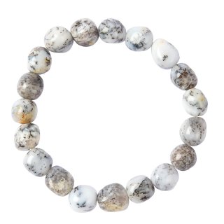 Dendrite Opal Tumblestone Bracelet (1pc)