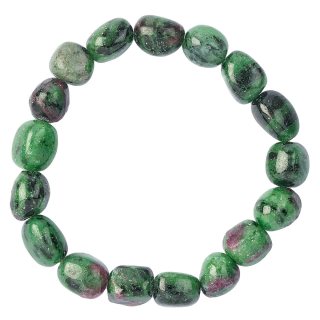 Ruby Zoisite Tumble Bracelet (1pc)