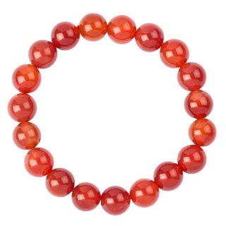 10mm Carnelian Bead Bracelet (1pc)
