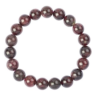 10mm Garnet Bead Bracelet (1pc)