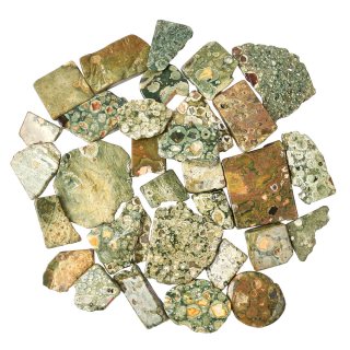 Rhyolite Freeform Slabs, 4/15mm x 30/70mm (KGS)