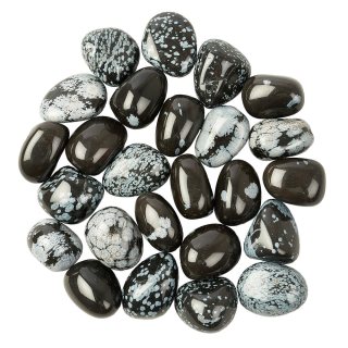 Snowflake Obsidian Tumblestone Refill (25pcs)