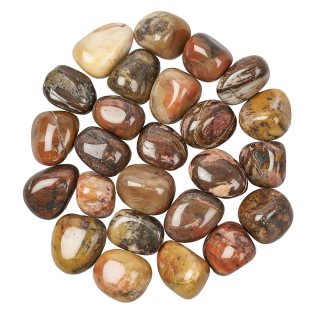 Bamboo Leaf Jasper Tumblestone Refill (25pcs)