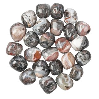 Zebra Lace Agate Tumblestone Refill (25pcs)