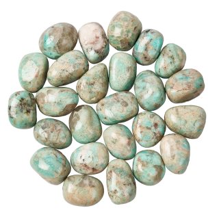 Green Amazonite Tumblestone Refill (25pcs)