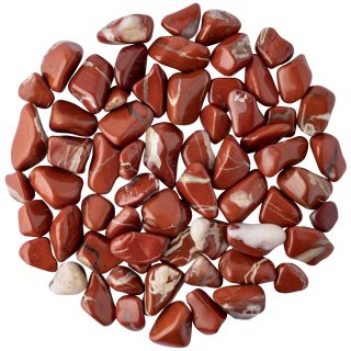 Red & White Jasper Tumblestone, South Africa (KGS) NFD