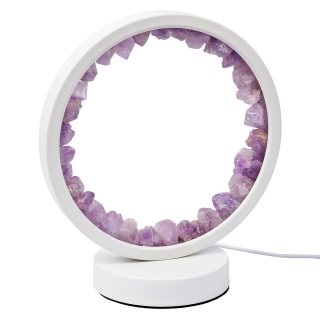 Amethyst Round USB Lamp (1pc) NFD