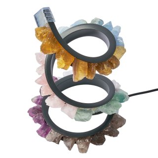 Assorted Stone Spiral USB Lamp (1pc) NFD