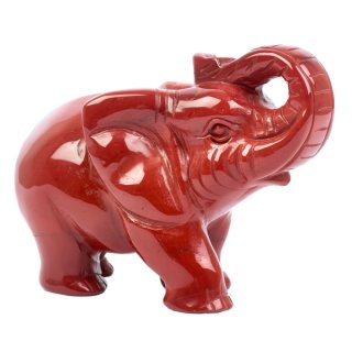 Mookaite Elephant Carving 4" NETT