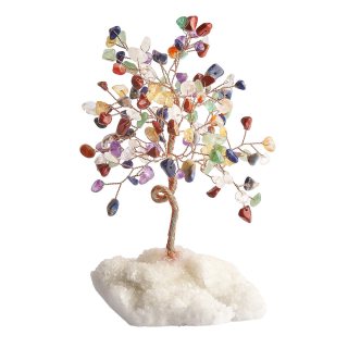 Chakra Gem Tree with Crystal Base (1pc) NFD