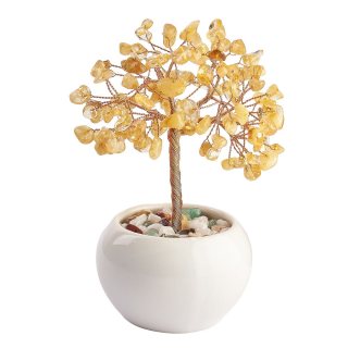 Citrine Gem Tree in Cup (1pc) NFD