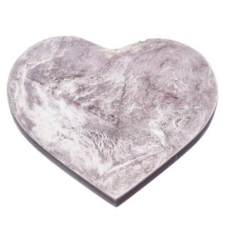 Lepidolite Heart, Large, Mozambique (1pc) 