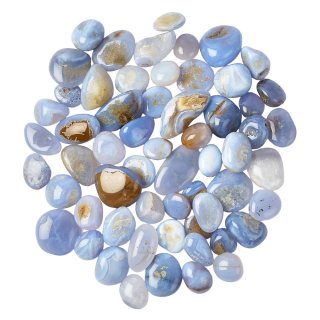 Blue Chalcedony Tumblestones, Unsized (KG) NFD