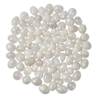 Crackle Quartz Tumblestones, Unsized (KG) NFD