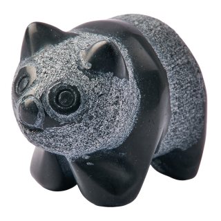 Black Obsidian Standing Panda, 40mm (1pc) NFD